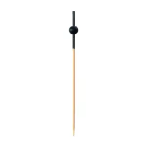 Pics boule noir 9 cm (M)